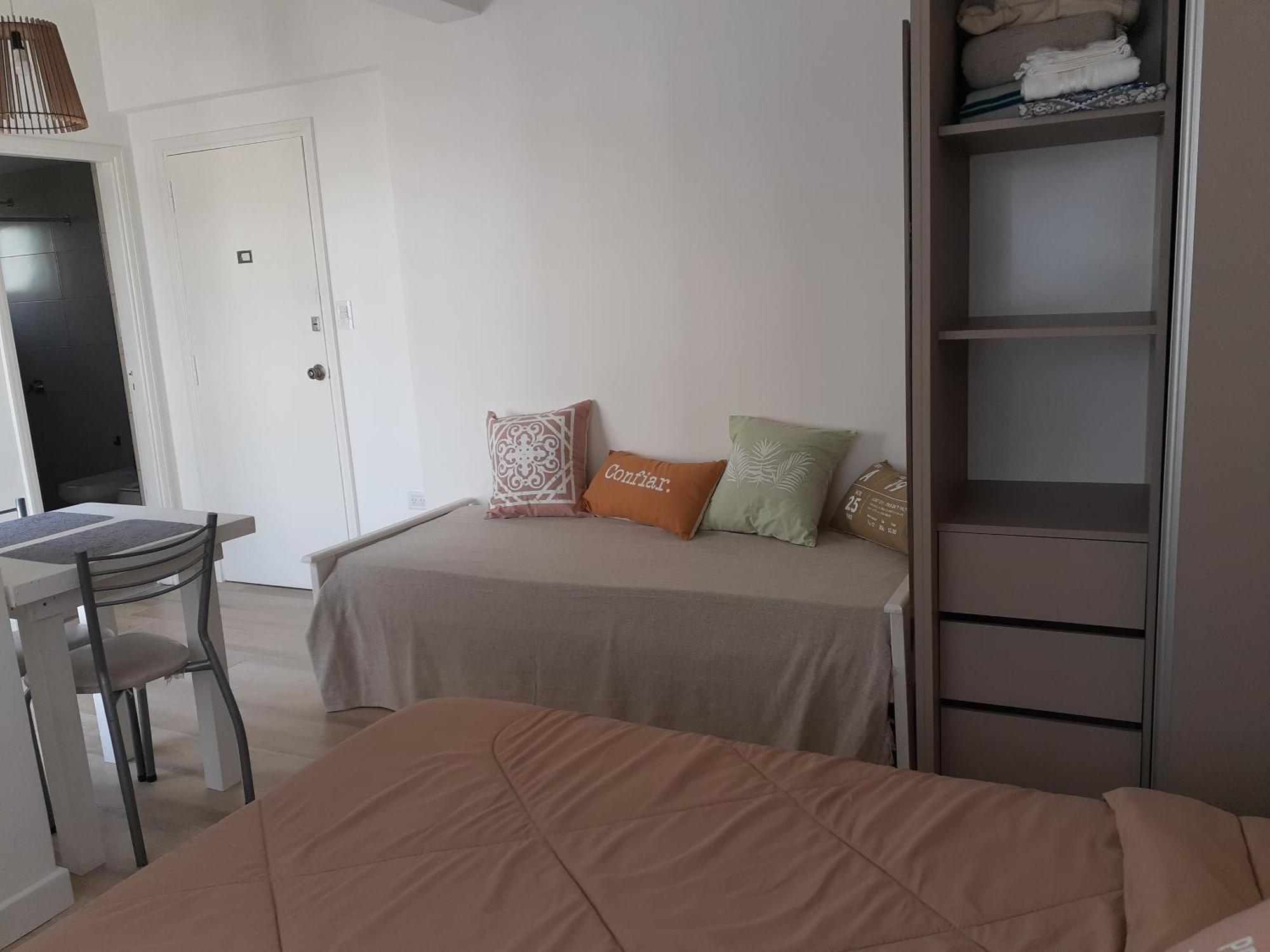 Monoambiente Amoblado Con Terraza Zona Centro Apartamento Mar del Plata